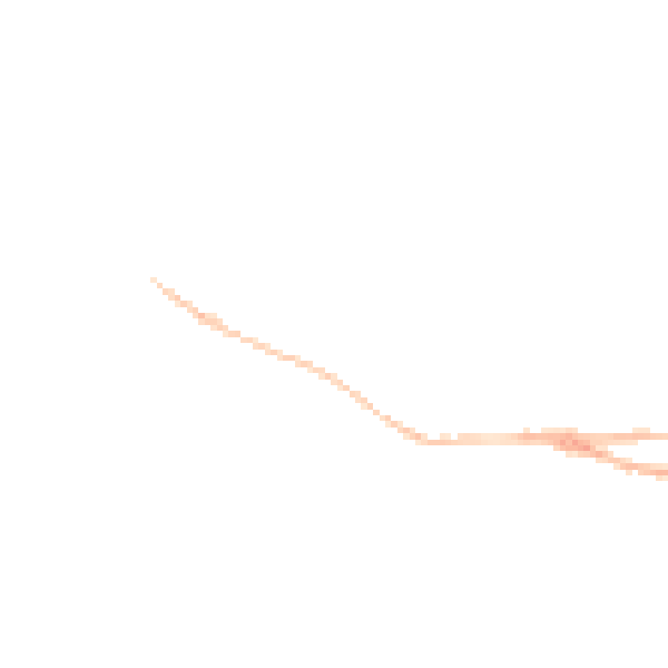 Night-time road noise heatmap for TF8 7AT