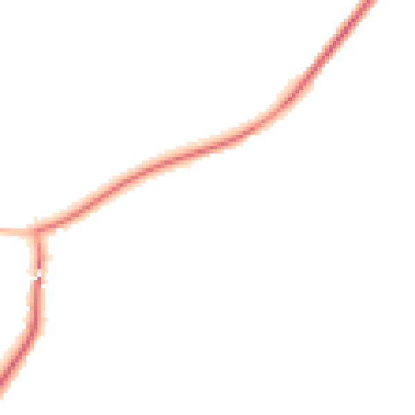 Night-time road noise heatmap for TF8 7BN