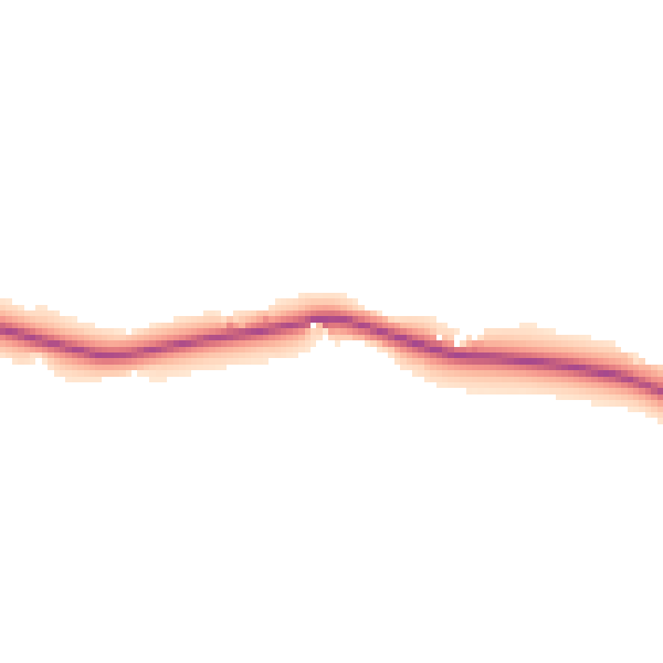 Daytime road noise heatmap for TF8 7DF