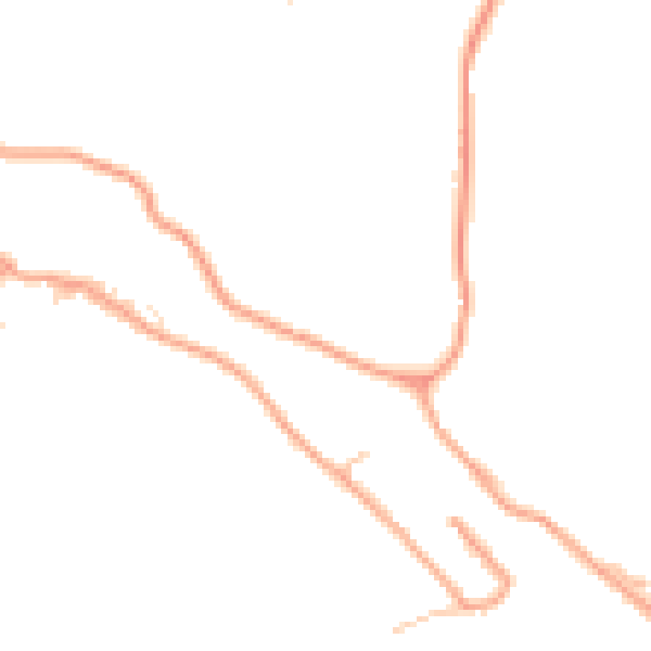 Daytime road noise heatmap for TF8 7HL