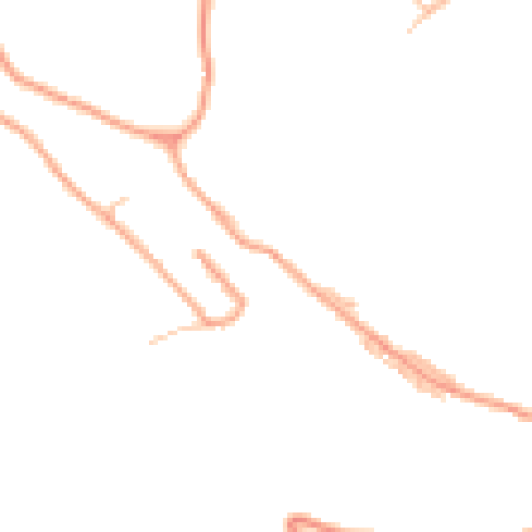 Daytime road noise heatmap for TF8 7HS
