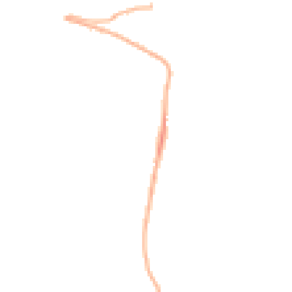 Night-time road noise heatmap for TF8 7JY