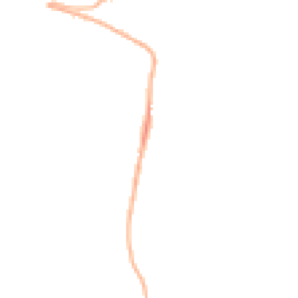 Night-time road noise heatmap for TF8 7JZ