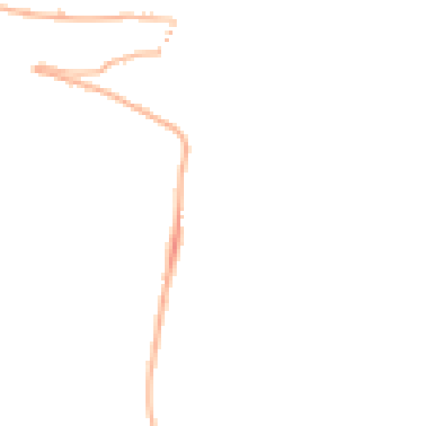 Night-time road noise heatmap for TF8 7LB