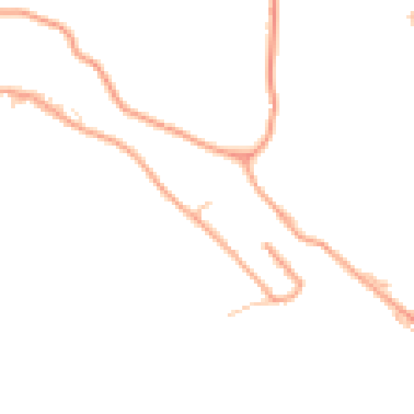 Daytime road noise heatmap for TF8 7LQ