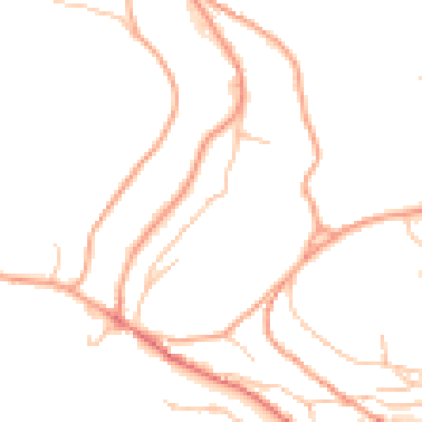 Daytime road noise heatmap for TF8 7NP