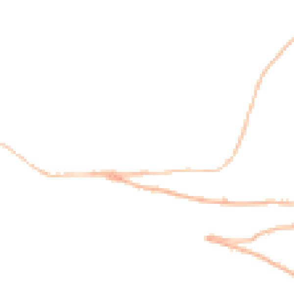 Night-time road noise heatmap for TF8 7QP