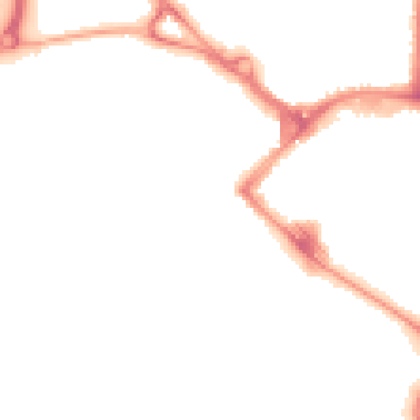 Night-time road noise heatmap for TN23 1DR