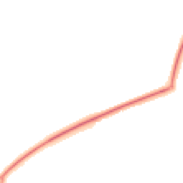 Night-time road noise heatmap for TN23 3AU