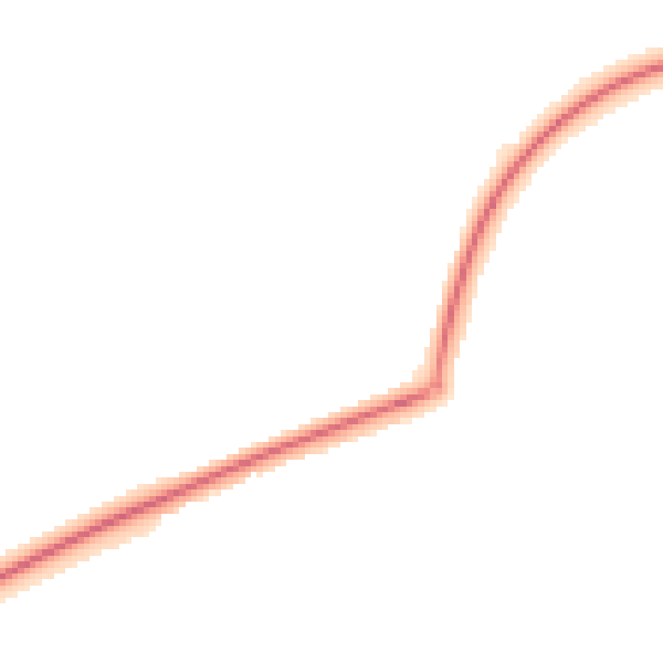 Night-time road noise heatmap for TN23 3BQ