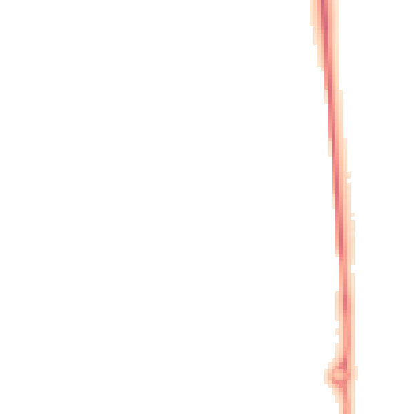 Night-time road noise heatmap for TN23 3RE