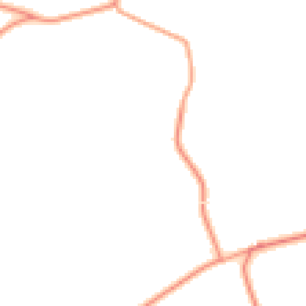 Daytime road noise heatmap for TN23 3US