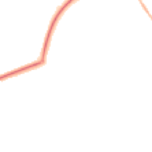 Night-time road noise heatmap for TN23 4PX