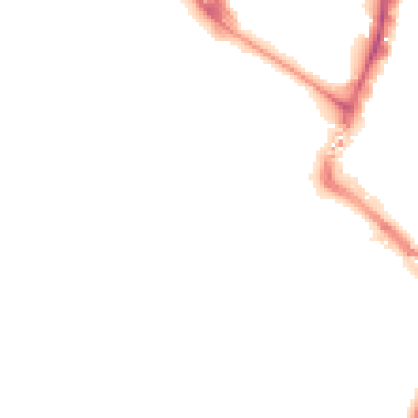 Night-time road noise heatmap for TN23 4QW