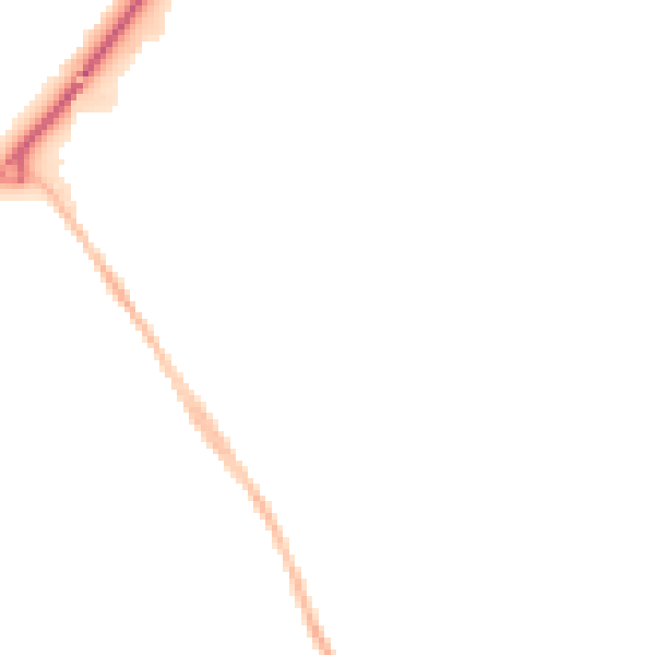 Night-time road noise heatmap for TN23 4XG