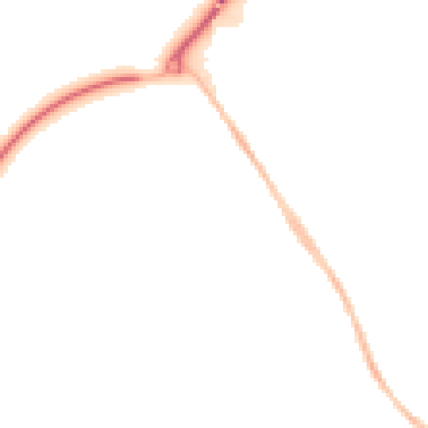 Night-time road noise heatmap for TN23 4XP