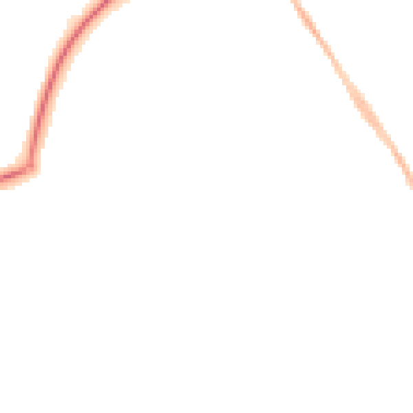 Night-time road noise heatmap for TN23 4YU