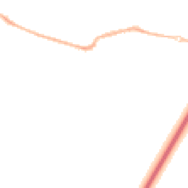 Night-time road noise heatmap for TN23 6HA