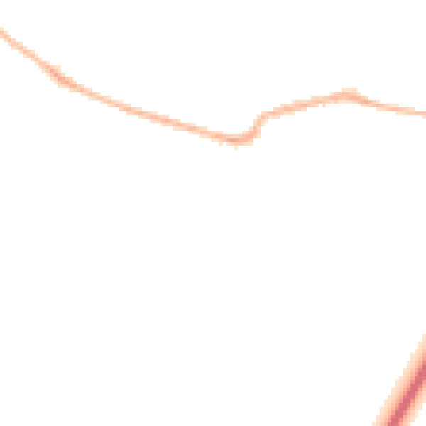 Night-time road noise heatmap for TN23 6JA