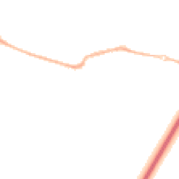Night-time road noise heatmap for TN23 6JE