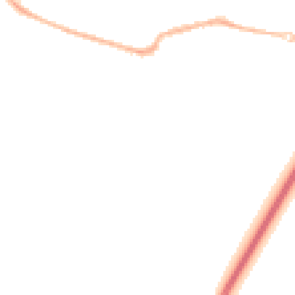 Night-time road noise heatmap for TN23 6JL