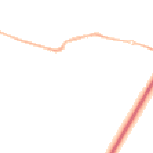 Night-time road noise heatmap for TN23 6JQ
