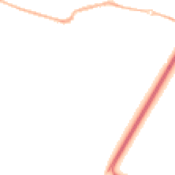 Night-time road noise heatmap for TN23 6JS