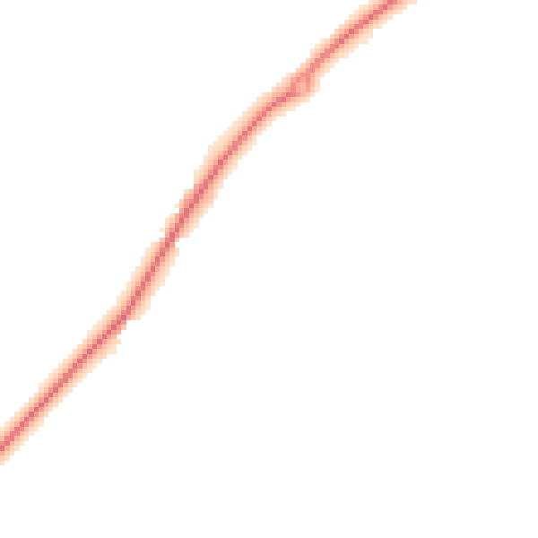 Night-time road noise heatmap for TN23 8BA