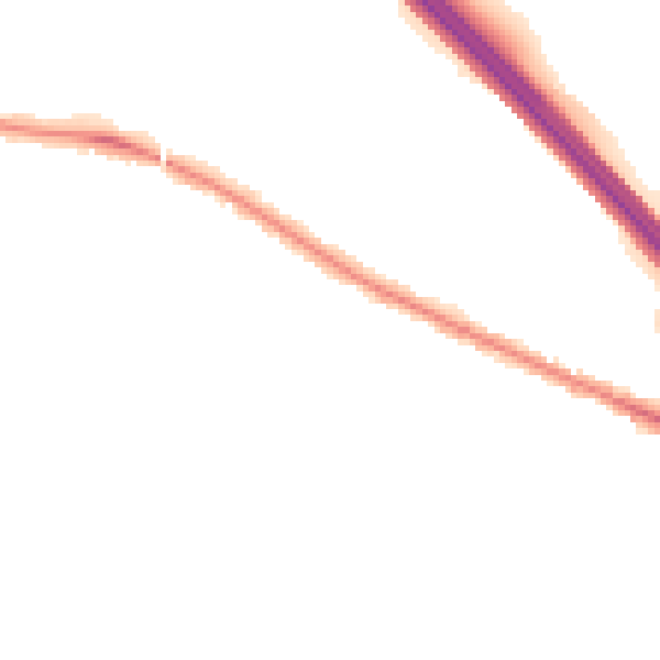 Night-time road noise heatmap for TN24 0HH
