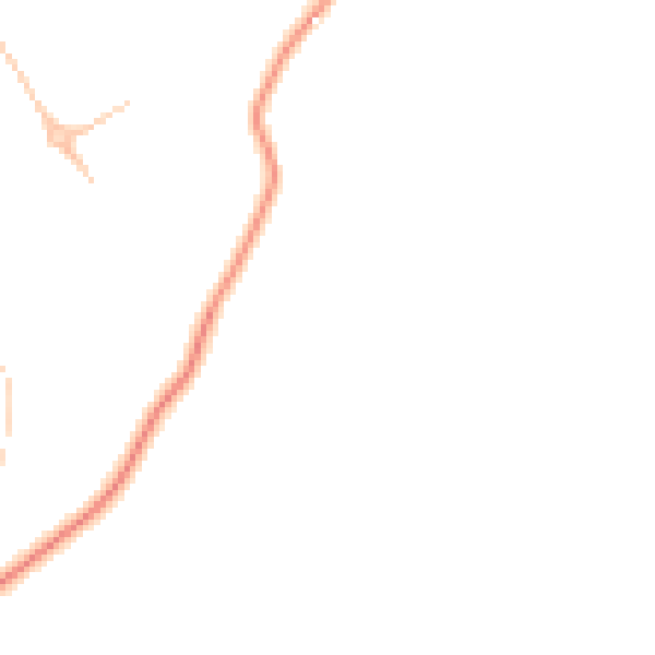 Daytime road noise heatmap for TN24 0LL