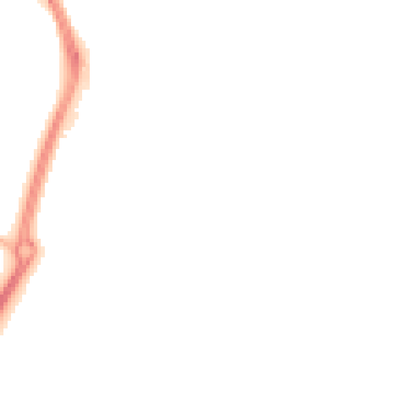 Night-time road noise heatmap for TN24 0PH