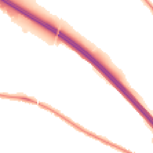 Night-time road noise heatmap for TN24 0RH