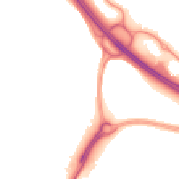 Night-time road noise heatmap for TN24 0XE