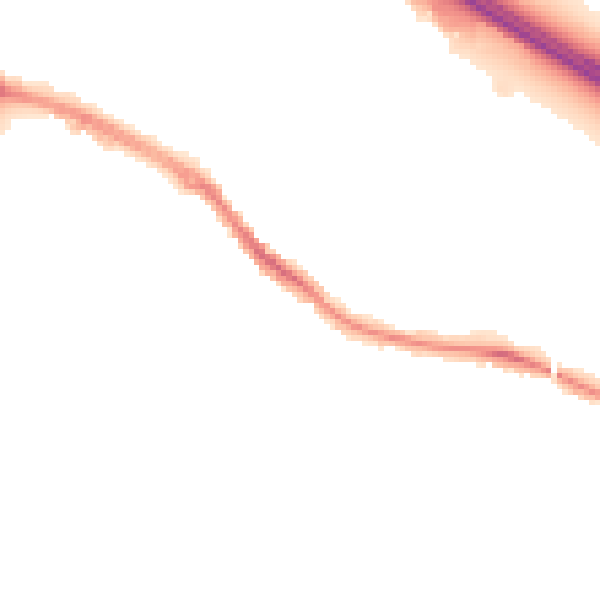 Night-time road noise heatmap for TN24 8PR