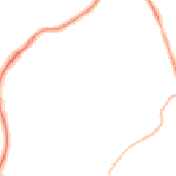 Night-time road noise heatmap for TN24 9BN