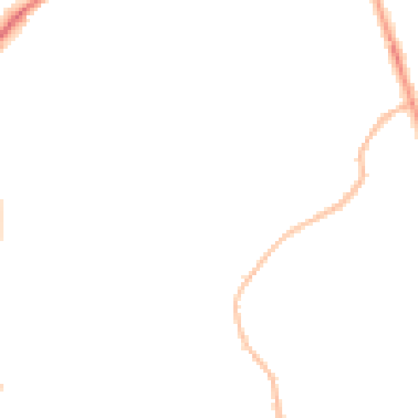 Night-time road noise heatmap for TN24 9BS