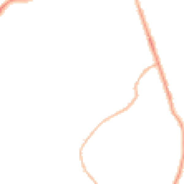 Night-time road noise heatmap for TN24 9BT