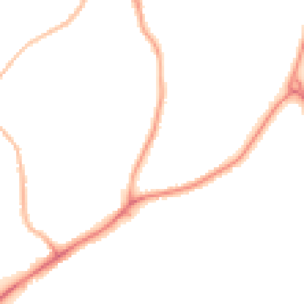 Night-time road noise heatmap for TN24 9DA