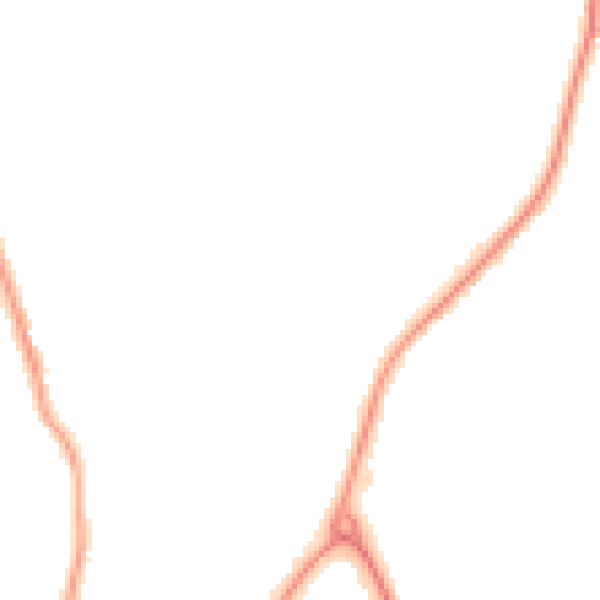 Night-time road noise heatmap for TN24 9HF