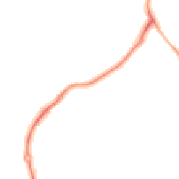 Night-time road noise heatmap for TN24 9HW