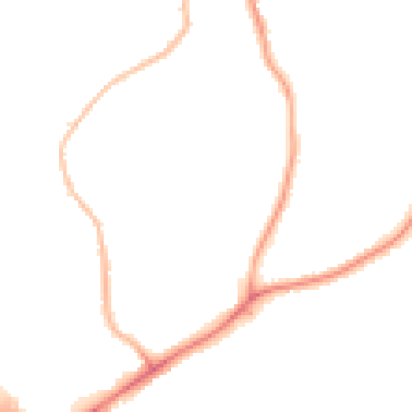 Night-time road noise heatmap for TN24 9LP