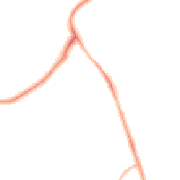 Night-time road noise heatmap for TN24 9PJ