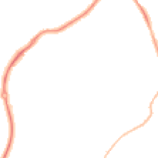 Night-time road noise heatmap for TN24 9PP