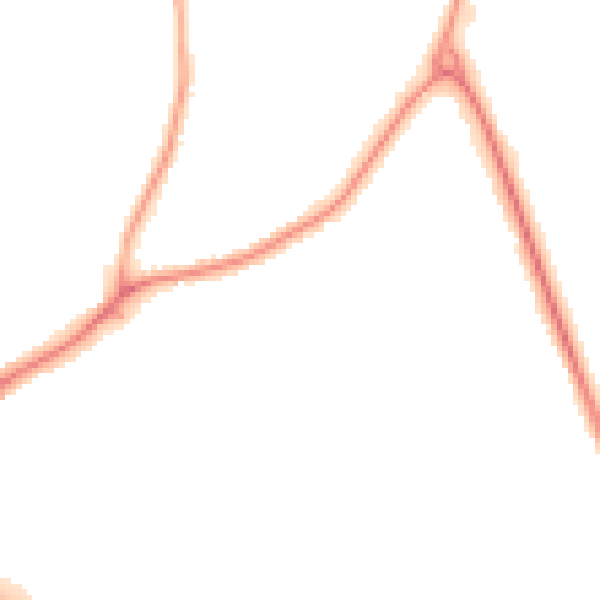 Night-time road noise heatmap for TN24 9PQ