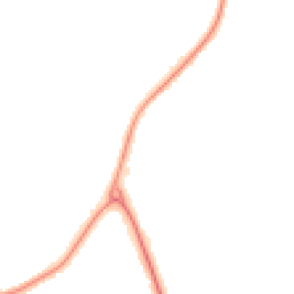 Night-time road noise heatmap for TN24 9QY