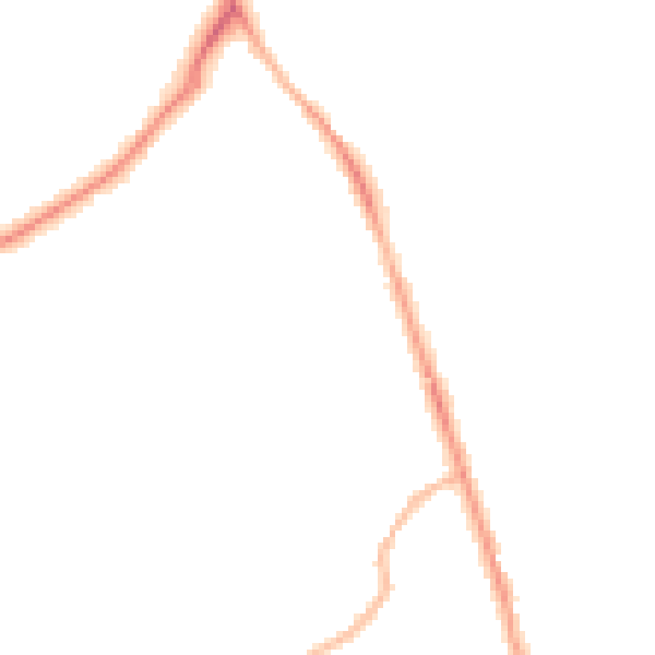 Night-time road noise heatmap for TN24 9RQ