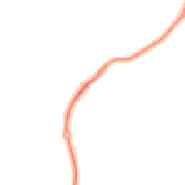 Night-time road noise heatmap for TN25 4BY