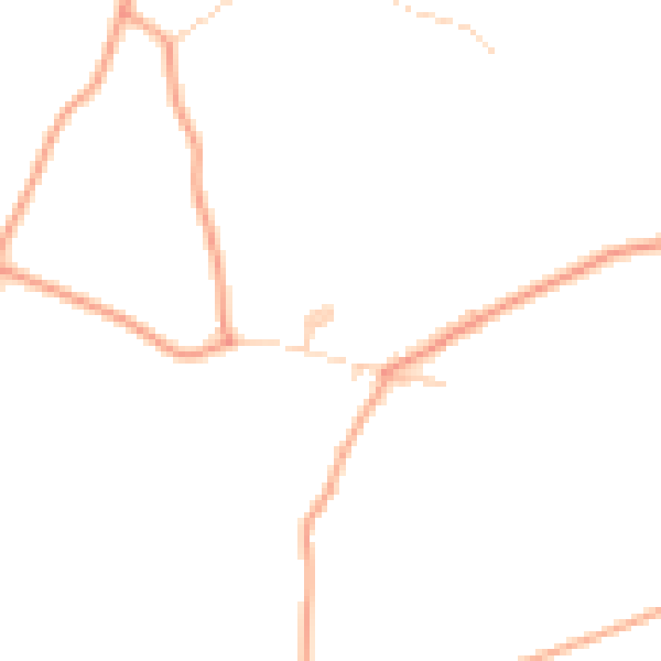 Daytime road noise heatmap for TN25 5HS