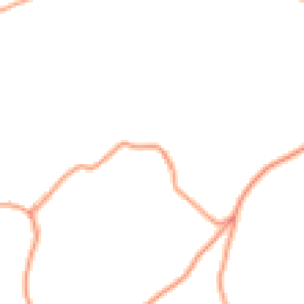 Daytime road noise heatmap for TN25 5JY
