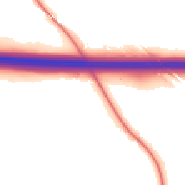 Night-time road noise heatmap for TN26 1AR